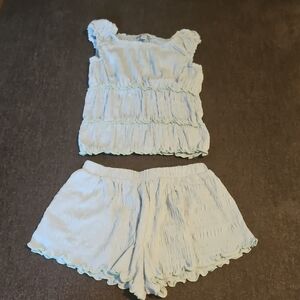 Crewcuts Light Blue Outfit Set
